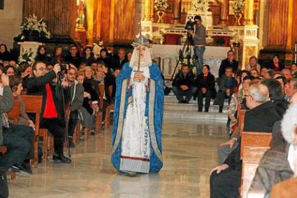 La interpretació de Maria Camps tornà a despertar un any més expectació musical en una Església de Santa Maria plena a vessar. - Javier Coll