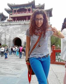 Cristina ha podido visitar las ciudades de Harbin, Yichun, Chengde, Datong y Tianjing