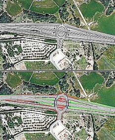 Los ecologistas no ven adecuadas tres de las rotondas de doble nivel proyectadas por el Consell.