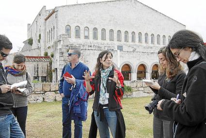 Los periodistas argentinos en Ciutadella