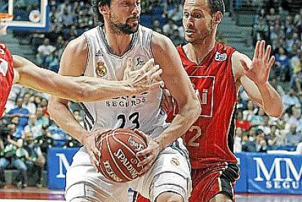 Llull durante el partido