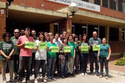 Los profesores del IES Pasqual Calbó de Maó también han expresado su apoyo a Jaume Sastre