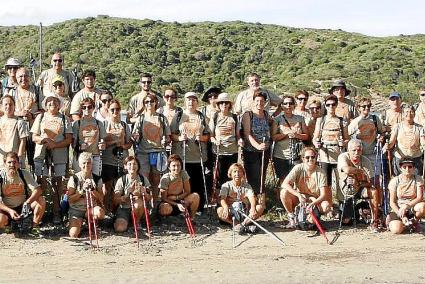 Menorca Mao Es GRau grupo mallorquin Marcha Nordica cami de cavalls