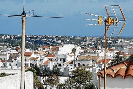 Menorca Mao antenas TV comunitarias cambio frecuencia señal TDT