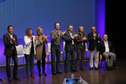 José Ramón Bauzá, ha querido apoyar a los candidatos 'populares' a las alcaldías de Maó, Ciutadella, Alaior, Es Castell, Sant Lluís y Ferreries