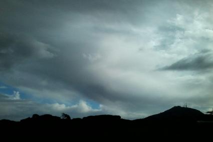 El cielo ha dejado pistas evidentes de que se acerca el mal tiempo.