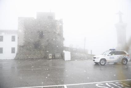 Los primeros copos se han registrado en Monte Toro.