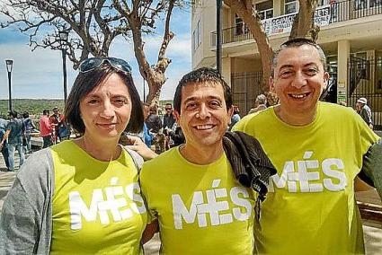 Maite Salord, Manel Martí y Miquel Àngel Maria