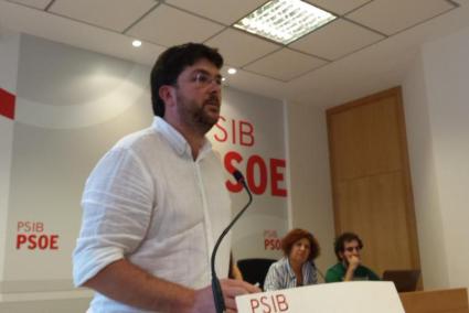 Vicenç Tur ha intervenido este miércoles en el Consell Polític del PSIB PSOE