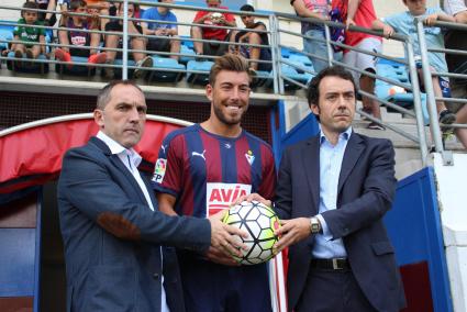 Sergi Enrich ha expresado su satisfacción durante el acto de presentación