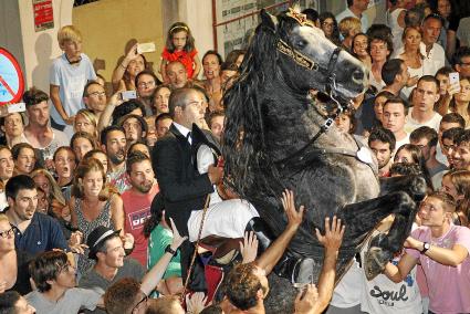 Un año más, la población se llenó de visitantes para celebrar Sant Cristòfol con los vecinos de Es Migjorn Gran