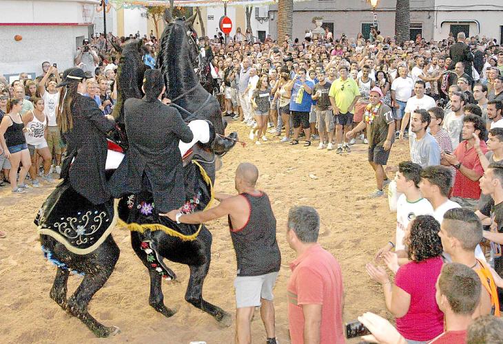 La intensitat festiva del Jaleo anà a més en les dues següents voltes