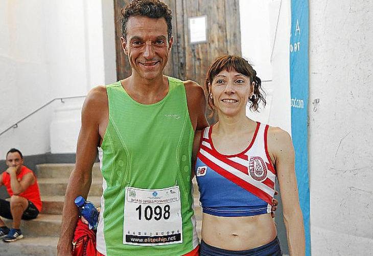 Gran participación. Toni Godoy y Lita López, los ganadores