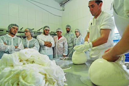 Menorca Ciutadella predio Son Planas Fagme curso elaboracion queso