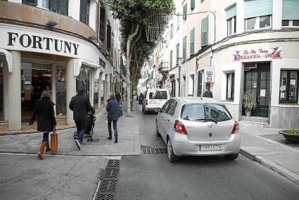 Menorca Mao abierto trafico Cami des Castell