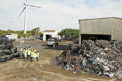 Menorca Mao Planta Mila vertedero basuras Residuos