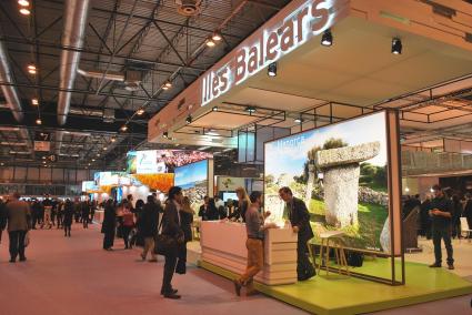 Imagen del stand de Menorca en Fitur