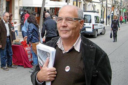 MENORCA. ELECCIONES GENERALES. CANDIDATOS DEL PSOE EN CAMPAÑA ELECTORAL. GUILLEM GARCIA GASULLA .