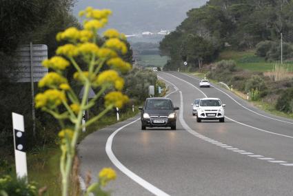 Menorca Ciutadella carretera general tramo Ferreries Ciutadella proye