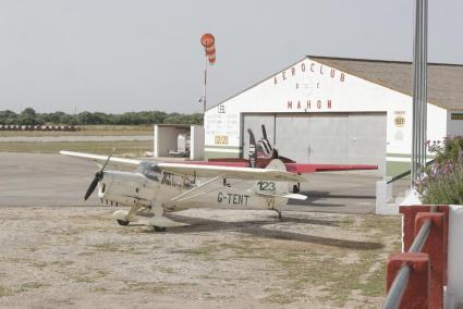 Imagen de archivo del Aeroclub de Mahón-Menorca