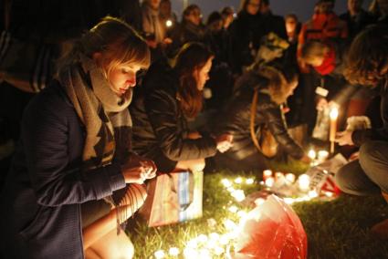 Marcha silenciosa en memoria de las víctimas