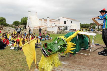 Els escoltes van transformar els aspectes negatius que encarnava el drac en motivacions positives