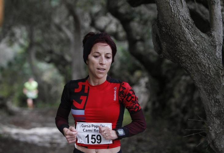 Maria Pallicer Rotger fue la primera fémina en concluir la prueba con un tiempo de 47:19