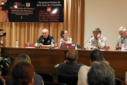 menorca ciutadellataula rodona sobre seguretat a ses festes de sant