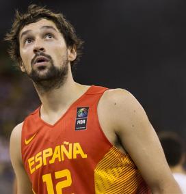 MADRID - SERGIO LLULL, JUGADOR DE LA SELECCION ESPAÑOLA DE BALONCESTO.