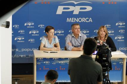 Juana Francis Pons, Santiago Tadeo y Águeda Reynés han valorado los resultados electorales