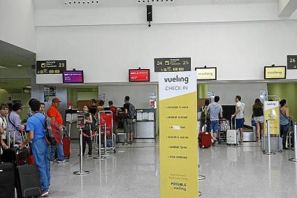 La normalidad ha vuelto en los mostradores de Vueling