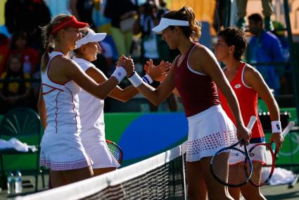 Muguruza y Suárez se despiden en dobles a las puertas de semifinales