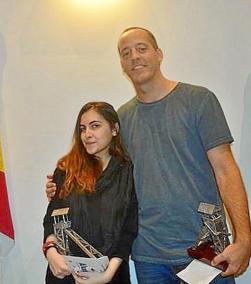 Anna Matnadze y Francisco Vallejo Pons, campeones del 2016.