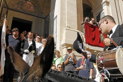 Menorca mao fiestas mare deu de Gracia sabado de la fiesta salida cab