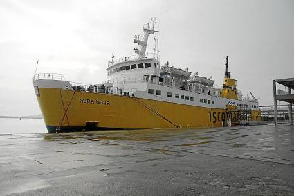 El barco dejó la ruta entre Ciutadella y Alcúdia el pasado 11 de septiembre