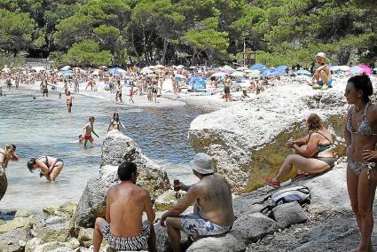 Apretados. El estudio de la UIB realiza una proyección de los quince próximos años, con la conclusión de que la presión humana c