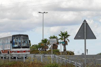 El cruce de entrada a Alaior en el que se construirá una rotonda.