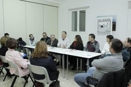 El evento de ayuda humanitaria se presentó ayer en Es Mercadal