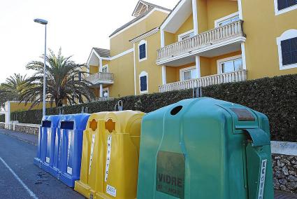 menorca ciutadellahoteles contenedores reciclaje