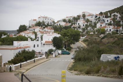 MENORCA - URBANIZACIONES - URBANIZACION DE LA PLAYA DE FORNELLS.