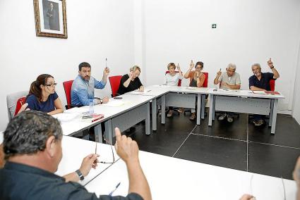 De los quince temas votados, diez salieron adelante por unanimidad y cinco con los votos a favor de Moll y los otros socialistas