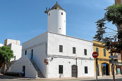 El Molí des Comte se quedó sin aspas en noviembre de 2013, tras un temporal de viento