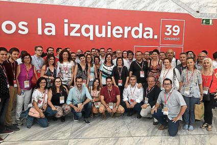 Imagen de la delegación balear que ha asistido al Congreso