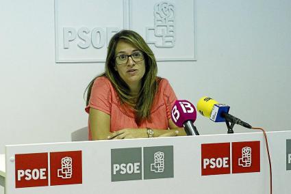 Susana Mora se presentó públicamente como candidata a la secretaría general del PSOE