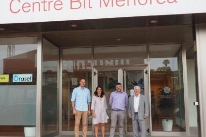 Miki Ortiz, Carme Crespo, Pep Lluís Pons y Antoni Juaneda