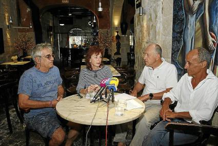 Miguel Aranda, Inma Ribalaiga, Víctor Sent e Ignacio Irigoyern, de ANAM