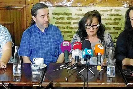 Seijas con Enric Martínez, Ana Bayón y Fernando Barredo en Madrid