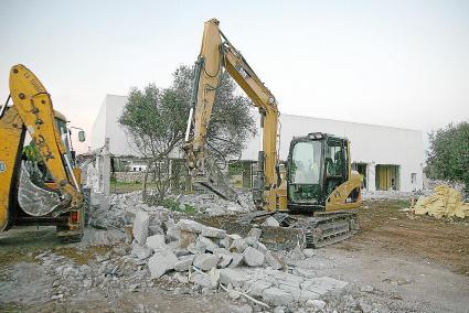 La única demolición que se ha ejecutado desde la creación del Consorcio, en 2005, la de Binifadet