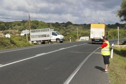 El accidente ha tenido lugar en el cruce de Torresolí.