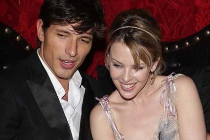 Kylie Minogue y Andrés Velencoso